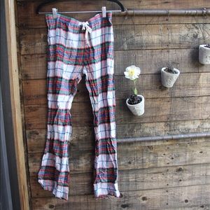Plaid pj bottoms